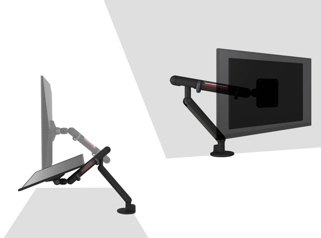 Smart and Sleek Monitor Arm Designs